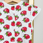 Платье "Иришка" Б-53 клубничка