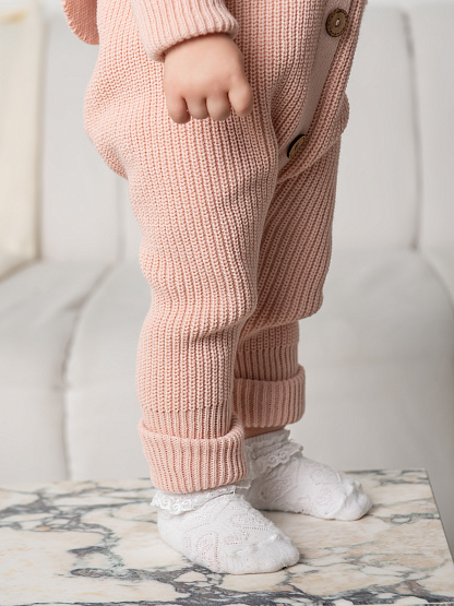 Арт. М-525 Комбинезон "Ушки", пудра