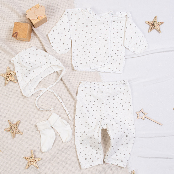 № 11-167 Комплект "Пушистик", Белый мишка, лето