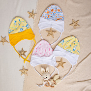 Б-236 Шапочка с ушками, интерлок, в ассортименте