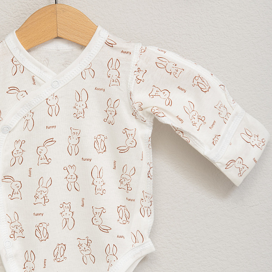 Боди для новорожденных, арт.Д-26, "бутылочки"