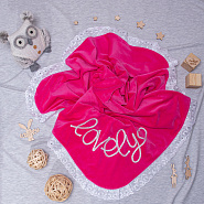 №121 Комплект на выписку "Lovely", розовый