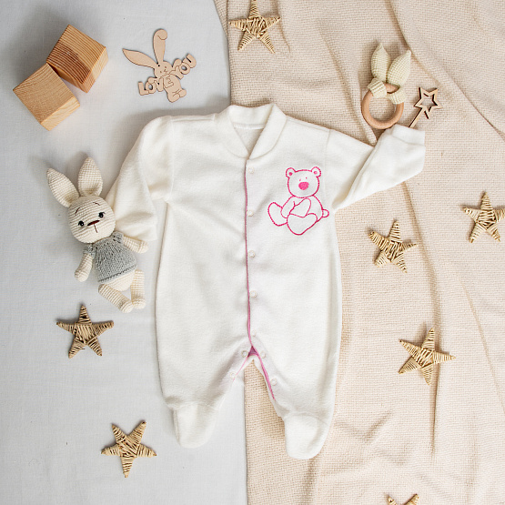 Комбинезон из флиса на кнопках арт.М-411