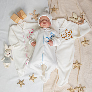 Комбинезон из флиса на кнопках арт.М-411