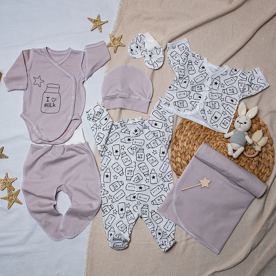 Бокс-набор на первые дни жизни арт.П-52 бутылочки