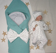 Арт 449 Комплект на выписку "Убаюка" мята