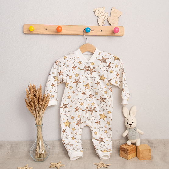 М-426 Комбинезон детский на манжетах "Звезды"