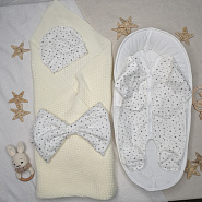 Арт. 449 Комплект на выписку "Убаюка", молочный, летний