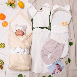 Арт. 390 Комплект на выписку "Карамелька", летний