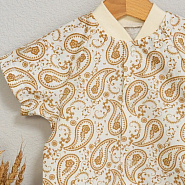 Ф-54 Кофта-реглан с коротким рукавом на кнопках