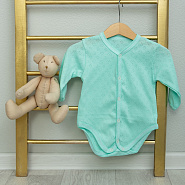 Боди с длинным рукавом, ажурный арт.Д-10