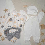 Арт. 450 Комплект на выписку "Звездное небо", серый