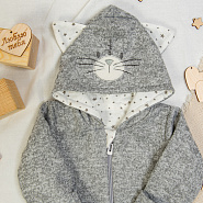 Комбинезон на молнии с вышивкой "Кот" арт.М-506