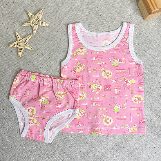 Комплект детский: трусики и майка, арт.К-317