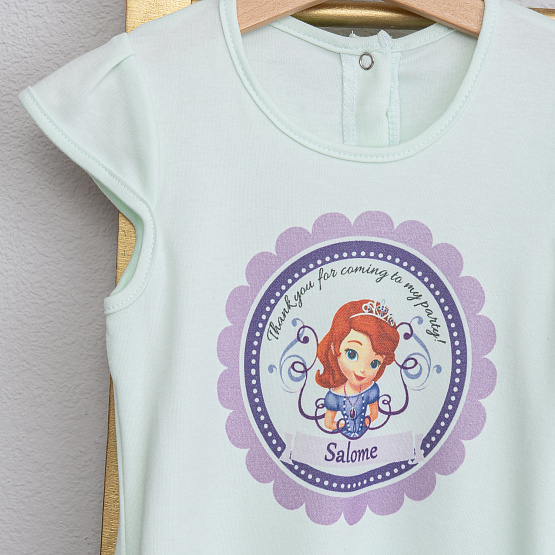 №0837 Платье "My Qween" с принтом