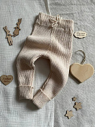 Т-106 Штаны вязаные, бежевые