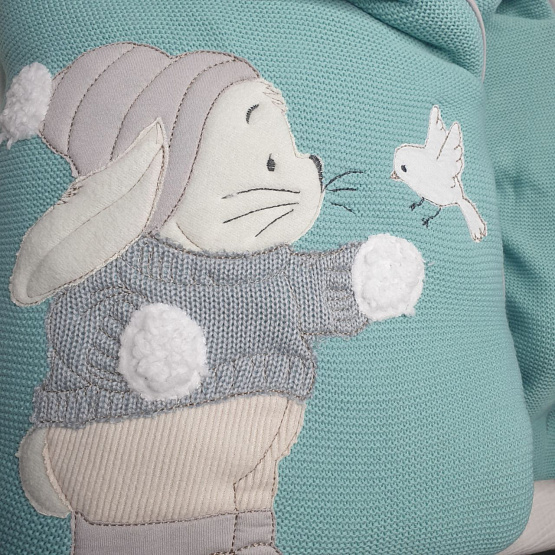 452 Комплект на выписку "Любимка", мятный