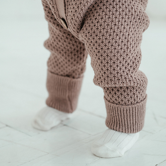 К-501 Комплект вязанный. Шоколад