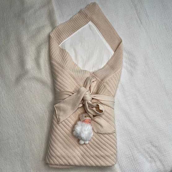 Арт 466 Комплект на выписку "Летнее Чудо " бежевый