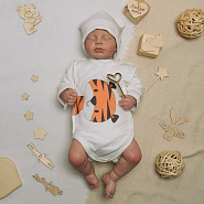 Боди с принтом "Тигр", арт.Д-27