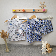 Комплект детский для мальчика: майка и трусы-боксеры, арт.К-354