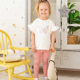 Т-105 Штаны для девочек розовый