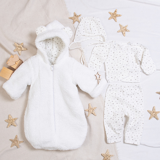 № 11-167 Комплект "Пушистик", Белый мишка, лето