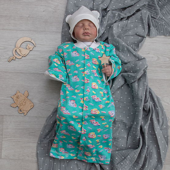 №11-126 Конверт на кнопках, ткань интерлок