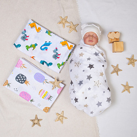 Пелёнка 120х80см (муслин) арт.0325 