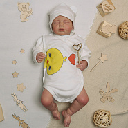 Боди с принтом "Цыплёнок", арт.Д-27