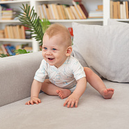 К-332 Костюм "Шарик" боди,штаны,шапочка. Голубой