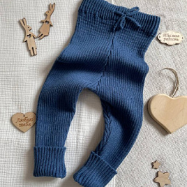 Т-106 Штаны вязаные, джинс