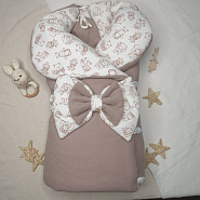 454 Комплект на выписку "Шоколад" зима/демисезон