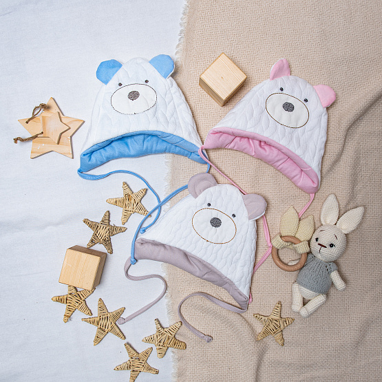 Шапочки с мордочками б-261