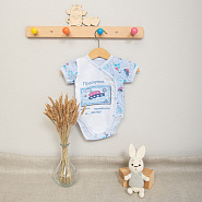 Боди с принтом арт.Д-20, розовый