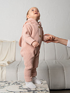 Арт. М-525 Комбинезон "Ушки", пудра