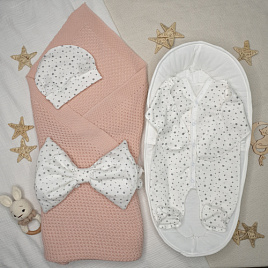 Арт. 449 Комплект на выписку "Убаюка", пудра