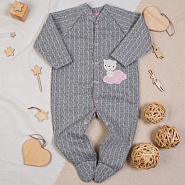 Комбинезон на кнопках "Sky bear" арт. М-463