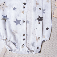 арт.Д-33  Боди детское муслин "Звезды"