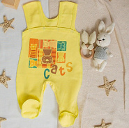 Т-47 Ползунки высокие, с принтом, рост 62, остатки