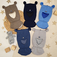 № Б-289 Шапка-шлем дет. "Авто", для мальчика 2-5 лет