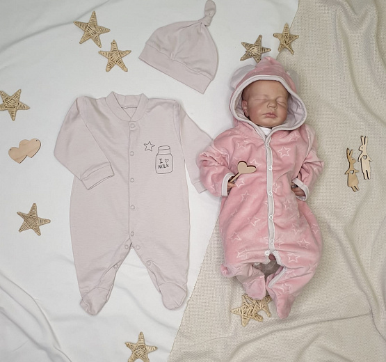 Комплект на выписку для девочки