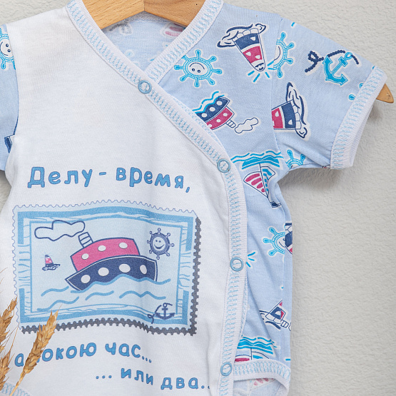 Боди с принтом арт.Д-20, розовый