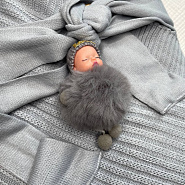 Арт 466 Комплект на выписку "Летнее Чудо " серый