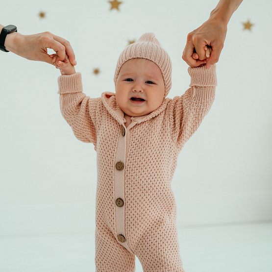 К-501 Комплект вязанный. Пудра