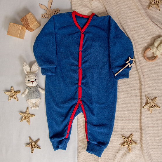 Комбинезон из флиса на кнопках арт.М-476