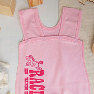 Т-47 Ползунки высокие, с принтом, рост 62, остатки