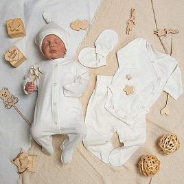 П-44 Комплект подарочный, молочный, р.0-3 мес 