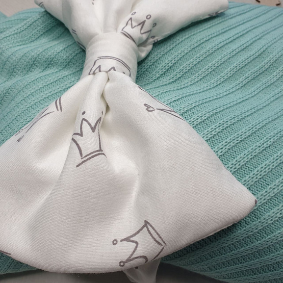 Арт. 444 Конверт на выписку "Счастливчик", мята