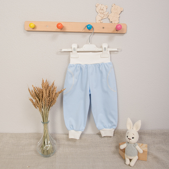 Арт.Т-06 Штанишки детские на манжете, розовые